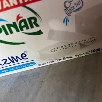 Süzme Peynirde Ambalaj Açıldığında Küf Sorunu