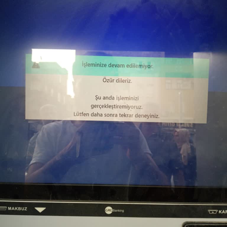 ATM'de Para Yuttu, Destek Alamadım Ve Mağdur Oldum