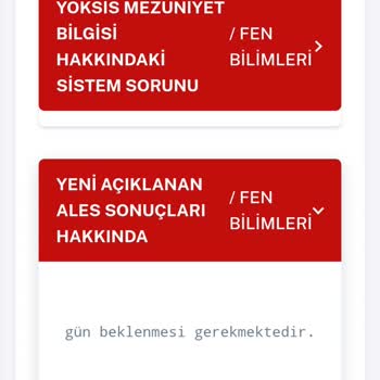 Fırat Üniversitesi ALES 2 Puanım Sistemde Görünmüyor, Yüksek Lisans Başvurum Riske Giriyor