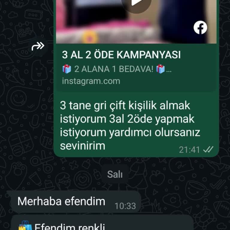 Nevresim Seti Siparişimde İletişim Ve İade Sorunu
