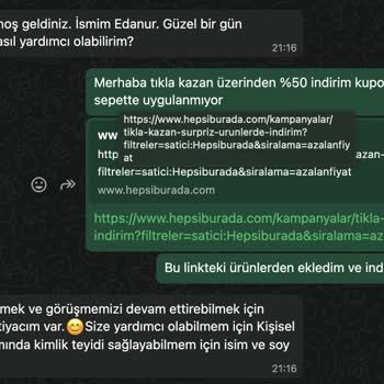 Kazandığım İndirim Kuponunu Süresi İçinde Kullanamadım, Gerçekçi Açıklama Yapılmadı