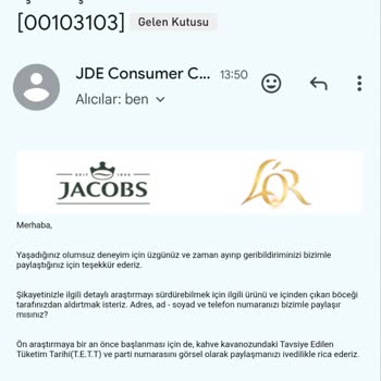 Kahve Paketinden Çıkan Böcek Ve Şaşırtan Firma Yanıtı