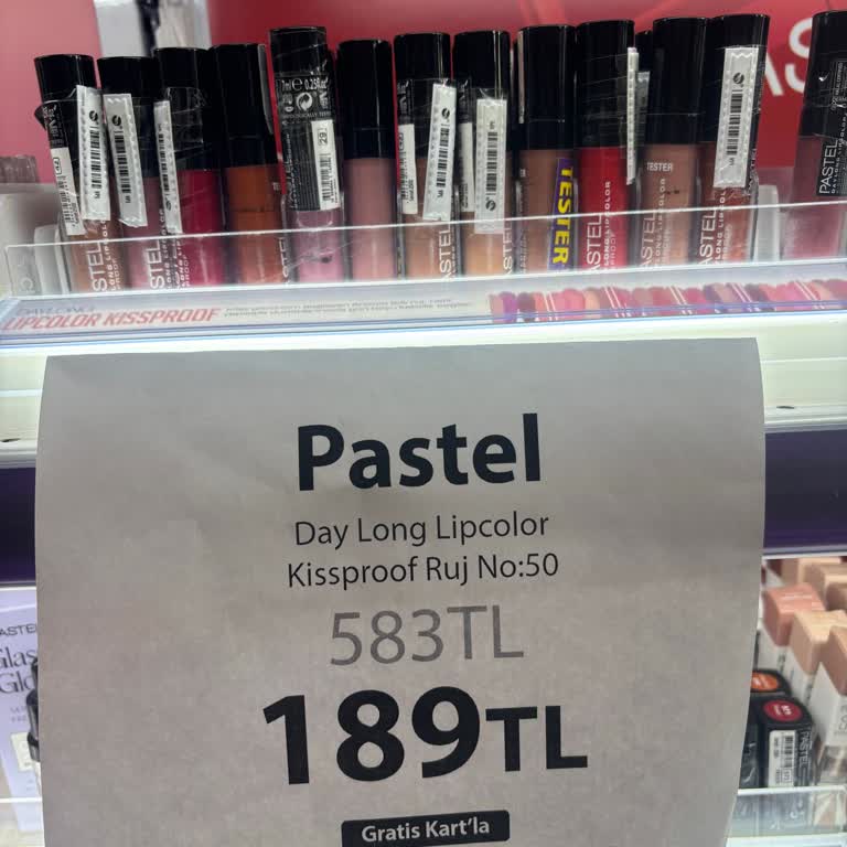 Yanıltıcı Fiyat Etiketiyle Mağazada Yaşanan Ruj Fiyatı Mağduriyeti