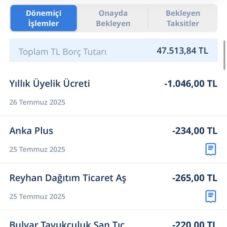 Yıllık Kart Aidatının Yasal Gerekçelerle İadesi Talebi