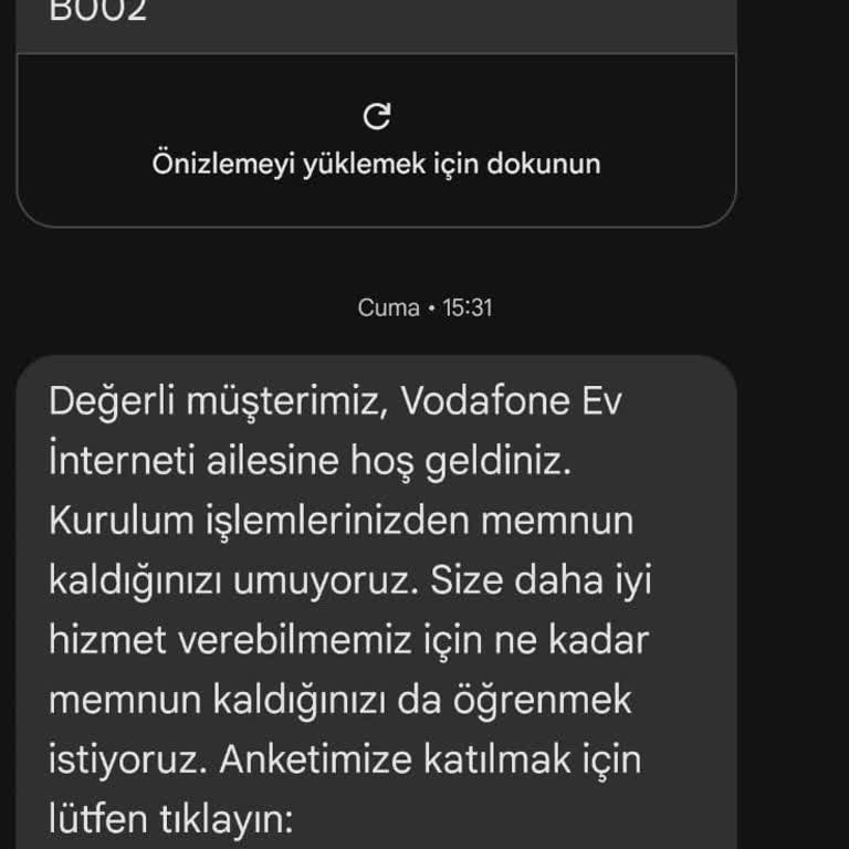 Vodafone Net Aktivasyon Sürecinde Yaşanan İletişim Sorunu Ve Hız Problemi