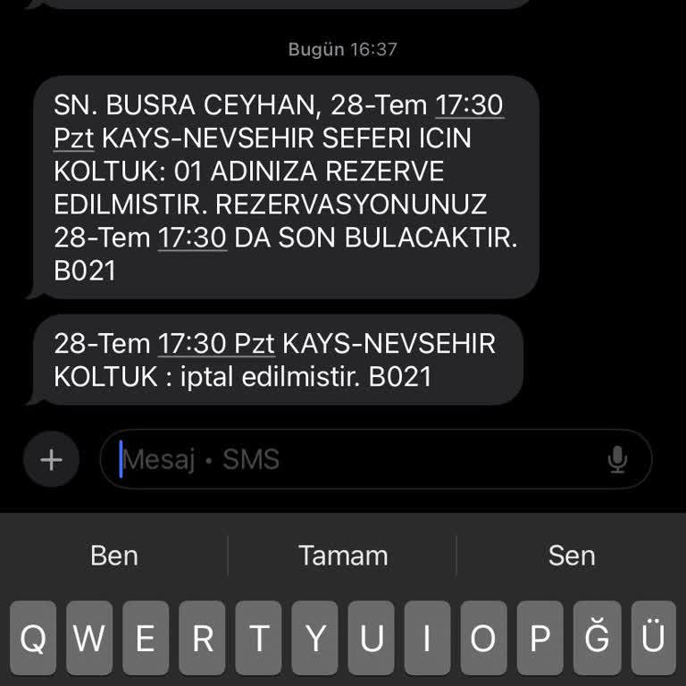Sürekli İptal Edilen Seferler Ve Müşteri Mağduriyeti