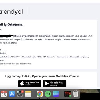 Dolap Uygulamasında Yasaklı Ürün Uyarısı Olmadan Hesabım Süresiz Askıya Alındı