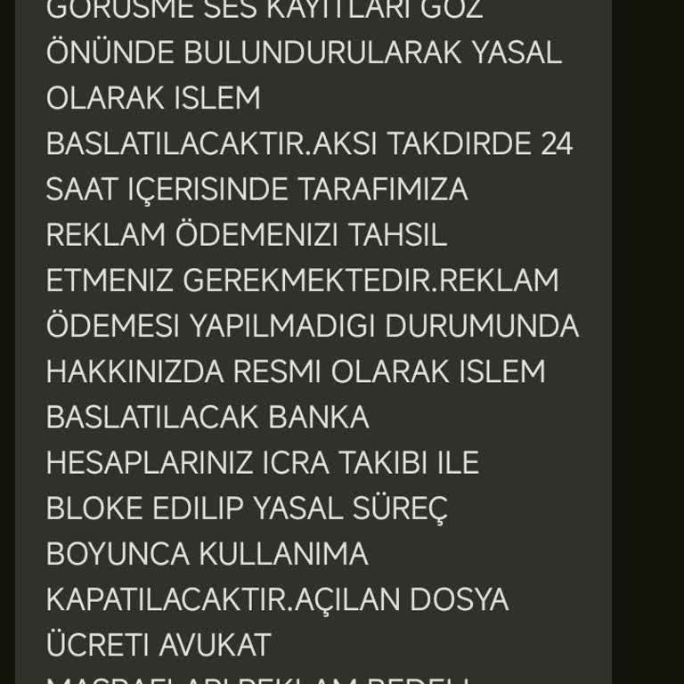 Az Web Reklam Ajansı Hiçbir Hizmet Alınmadan Ücret Talep Ediyor