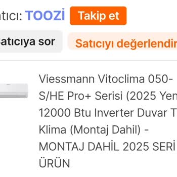 Viessmann Klima Montajında İletişim Ve Hizmet Mağduriyeti Yaşadım