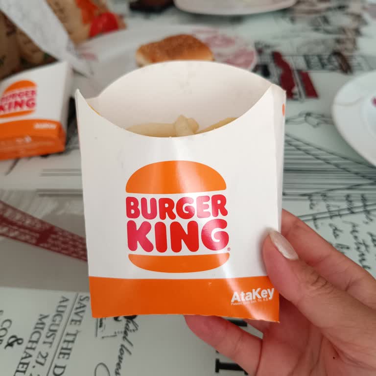 Burger King Siparişimde Büyük Patates Yerine Küçük Gönderildi Çözüm Alamadım