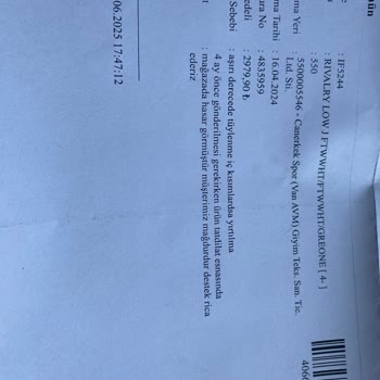 Adidas Mağazasında Garanti Sürecinde Yaşanan Sorumsuzluk Ve Ayakkabımın Hasar Görmesi