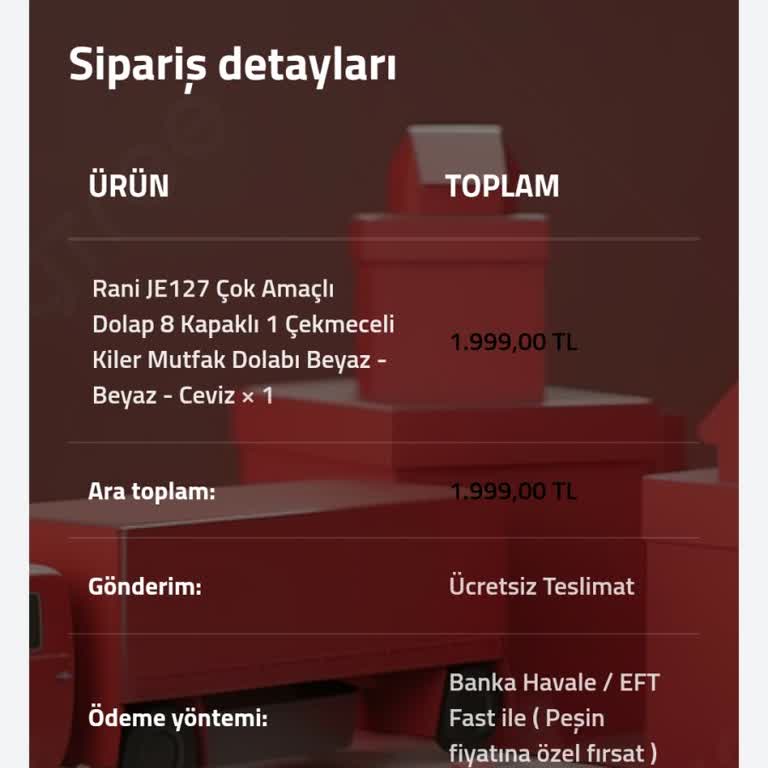 Ödeme Yapmama Rağmen Siparişim Hazırlanmadı Ve İletişim Sağlanamıyor