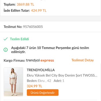 İade Edilen Ürünlerim Kayıp, Sorumluluk Kabul Edilmiyor