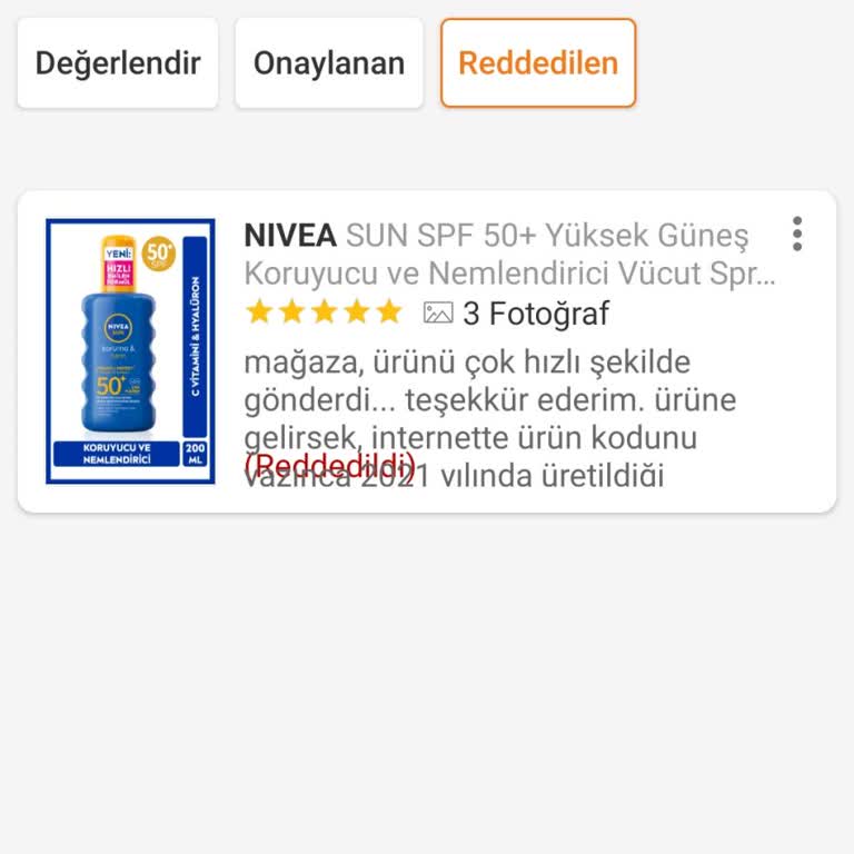 Trendyol Olumsuz Yorumları Yayınlamıyor Ve Tarafsız Davranmıyor