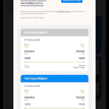 Yanlış Bilgilendirme Nedeniyle Uçağı Kaçırdım, Mağduriyetim Giderilmedi