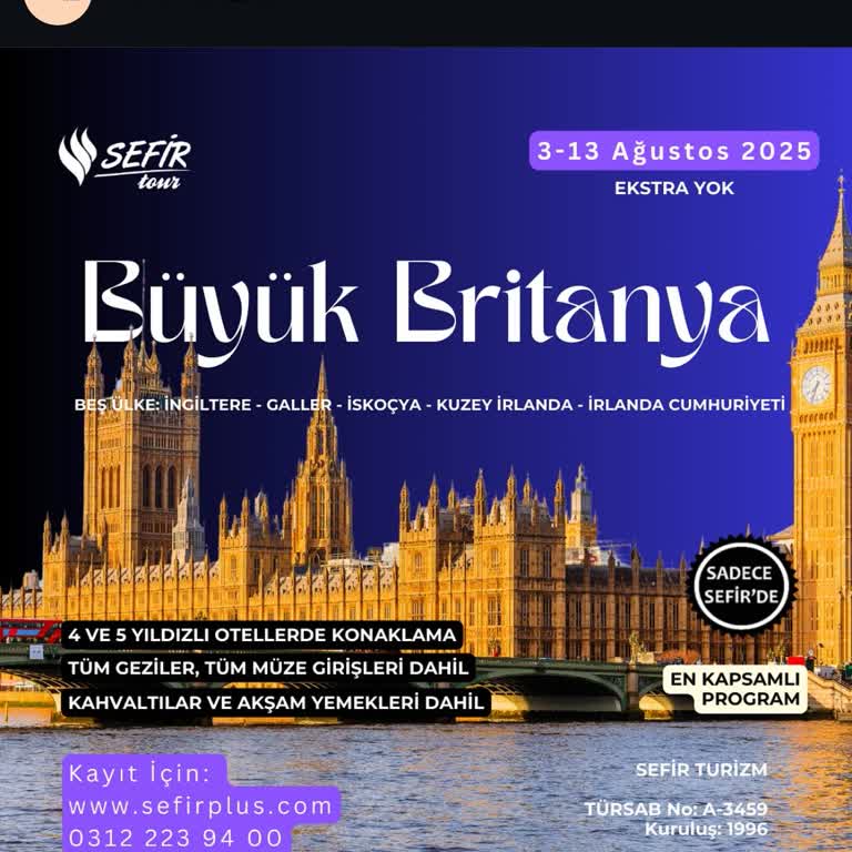 Sefir Turizm Britanya Turu Son Anda İptal Edildi, Maddi Ve Manevi Mağduriyet Yaşadım