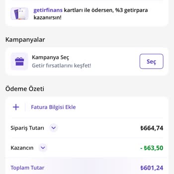 Getirfinans ParaPuan Kullanımında Sistemsel Sorun Ve Destek Eksikliği