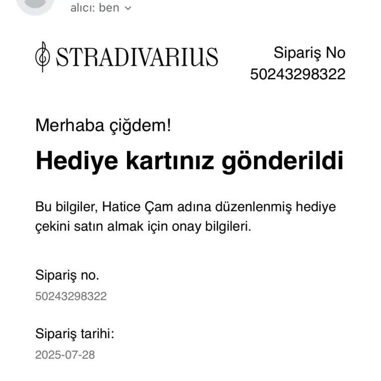 Hediye Kartım Mailime Ulaşmadı, Acil Destek Bekliyorum