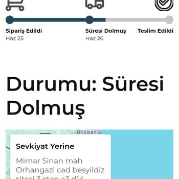 Bir Ayı Geçen Siparişim Ne Gönderildi Ne İade Edildi!