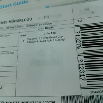 Dreama L20 Robot Süpürgede Su Doldurma Ve Boşaltma Sorunu Mağduriyeti