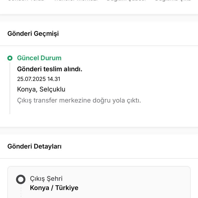 Kargo Çıkmadan Sipariş İptaline İzin Verilmedi Ve Takip Numarası Paylaşıldı
