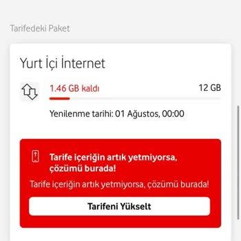 Sistem Hatası Nedeniyle Haksız İnternet Aşım Ücretleri Ve Yetersiz Müşteri Desteği