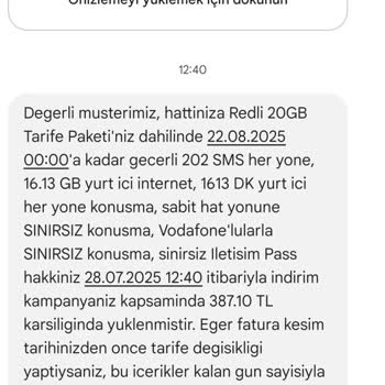Faturam Bitmeden Yeni Tarife Ve Yüksek Ücret Mağduriyeti