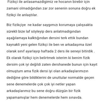 Saygısız Ve Etik Değerlerden Yoksun Kurum Deneyimi