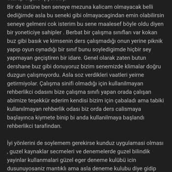 Saygısız Ve Etik Değerlerden Yoksun Kurum Deneyimi