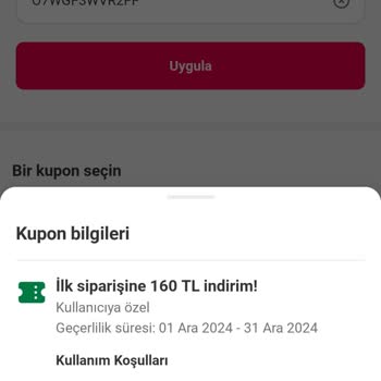 Kupon Kullanımında Sürekli Engeller Ve Çözüm Bulamama