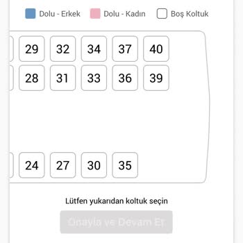 Yanlış Koltuk Numaralandırması Nedeniyle Kötü Seyahat Deneyimi