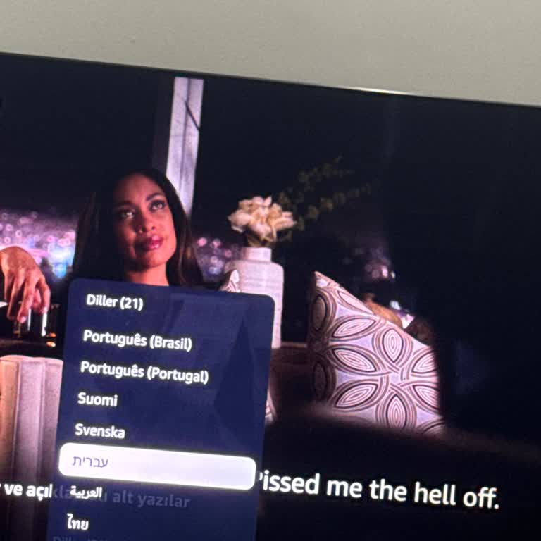 Amazon Prime Video'da Eksik Ve Hatalı Türkçe Altyazı Sorunu