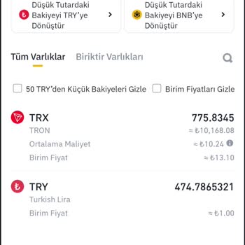 Trx Bakiyem Cüzdanda Gözüküyor Ama Transfer Sırasında Sıfır Görünüyor