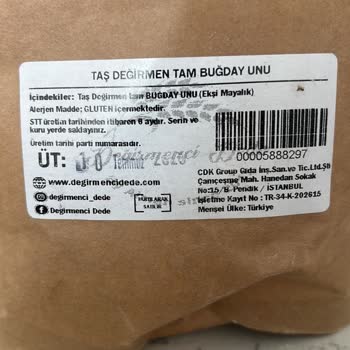 Değirmenci Dede Yanık Ürün ve Son Kullanma Tarihi Geçmiş Un Satışı