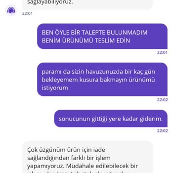 Rızam Dışında Alınan Ürünüm Geri Verilmedi, Müşteri Hizmetleri İlgisiz Kaldı
