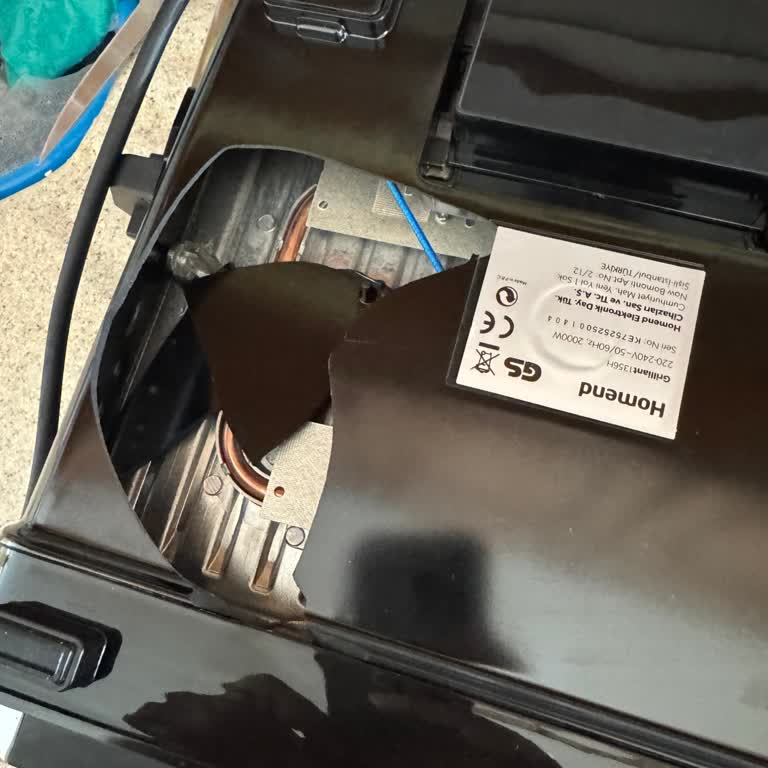 Homend Grillant 1356h Model Toaster Arrived Broken