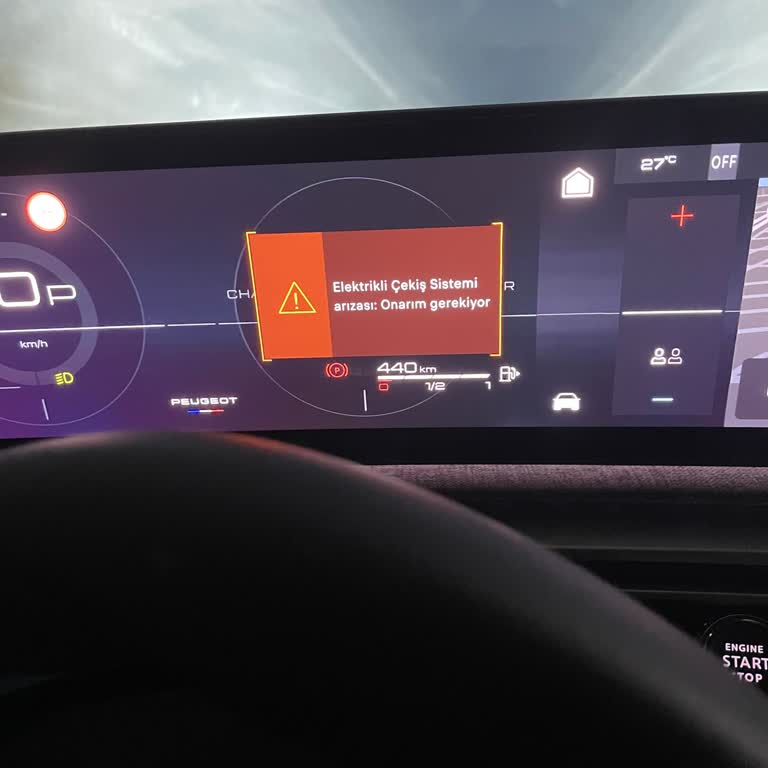 Yeni Alınan Araçta Elektrikli Motor Arızası Ve Servis Bağlantı Sorunu