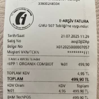 Hipp Organik Mama Sonrası Alerjik Reaksiyon Ve İletişim Sorunu