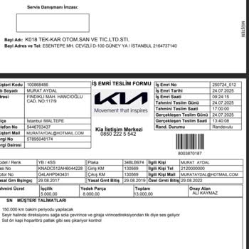 Yetkili Serviste Periyodik Bakım Ücretindeki Aşırı Artış Hayal Kırıklığı Yarattı