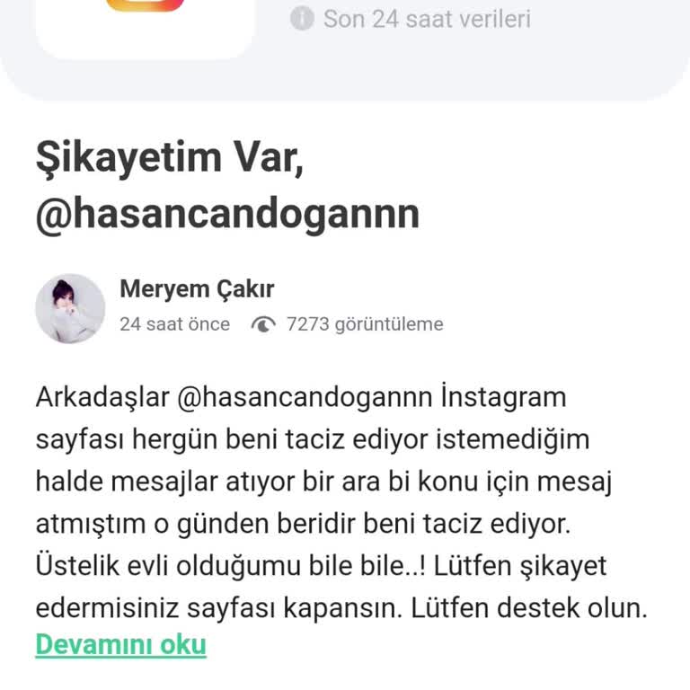 Hakkımda Asılsız İddialar Nedeniyle Mağduriyet Yaşıyorum