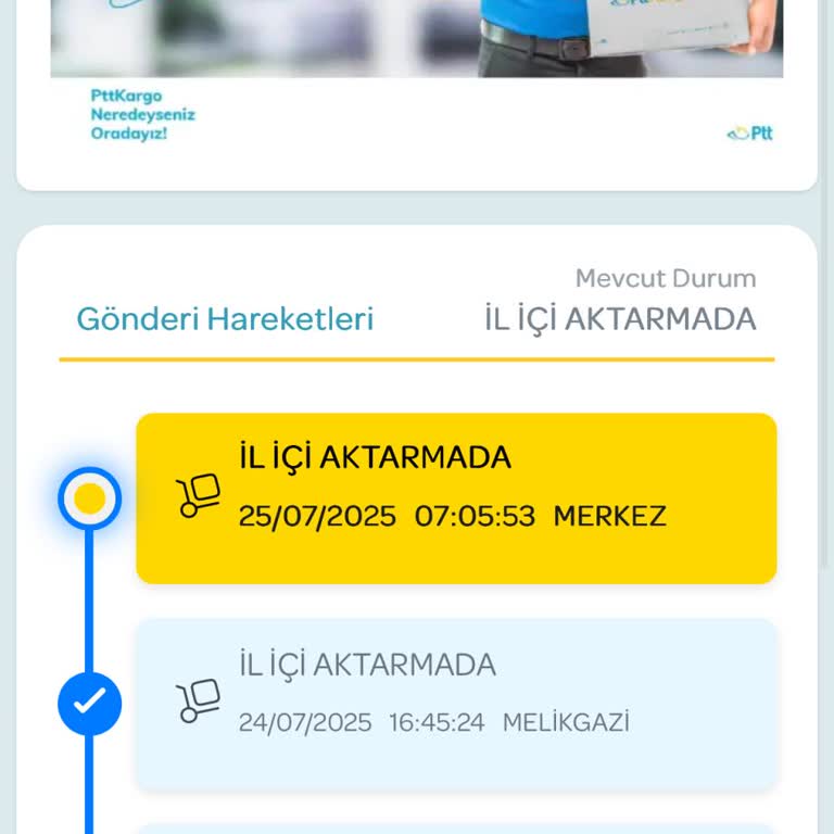 PTT Kargo'nun Kart Teslimatında Gecikme Yaşanıyor