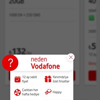 Vodafone'da İlk Ay Cezasız Çıkış Sözü Tutulmadı, Cayma Bedeli Talep Edildi!
