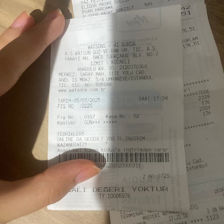 Watsons Verilen İndirim Kuponunu Kullandırtmıyor Alışveriş Yapılamıyor