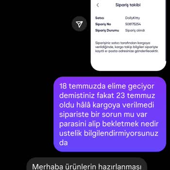 Siparişlerim Bir Aydır Teslim Edilmedi Bilgi De Verilmiyor