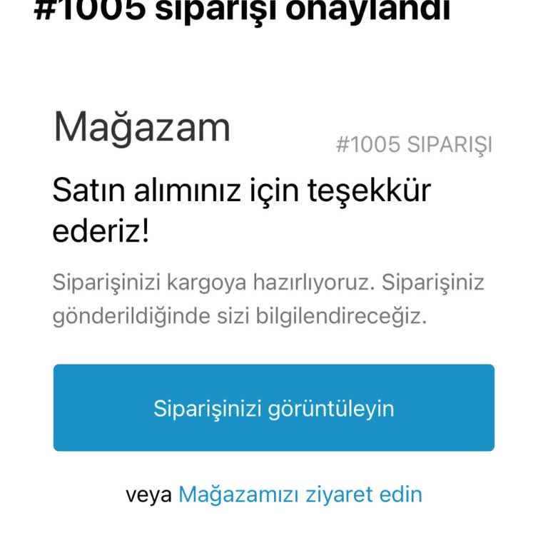 Sipariş Sonrası Ulaşılamayan Firma Ve İade Sorunu
