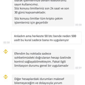 Binancetr'de Haksız Kripto Para Çekim Limiti Sorunu