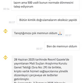 Binancetr'de Haksız Kripto Para Çekim Limiti Sorunu