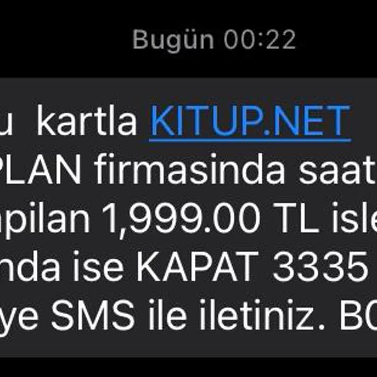 Kitup Uygulamasında Bilgim Dışında Üyelik Yenileme Ve İptal Sorunu