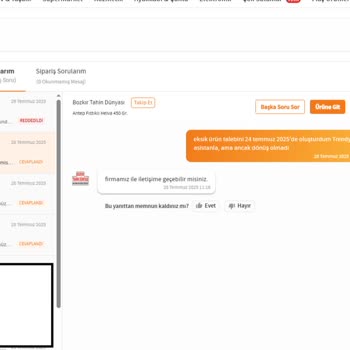 Eksik Ürün Ve İletişim Sorunu: Trendyol'da Mağduriyet