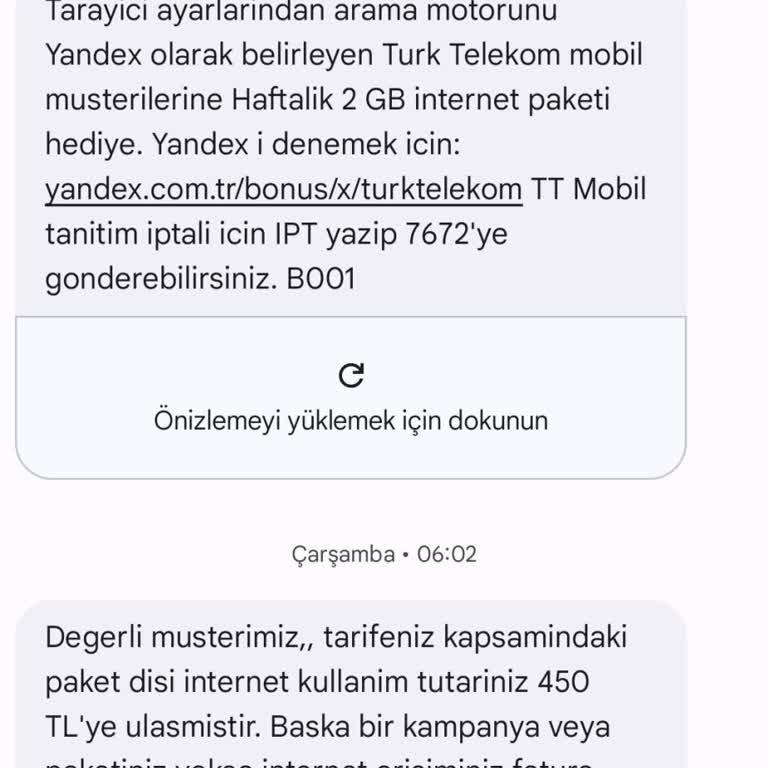 Bilgilendirme Mesajı Gelmediği İçin Yüksek Fatura Mağduriyeti Yaşadım